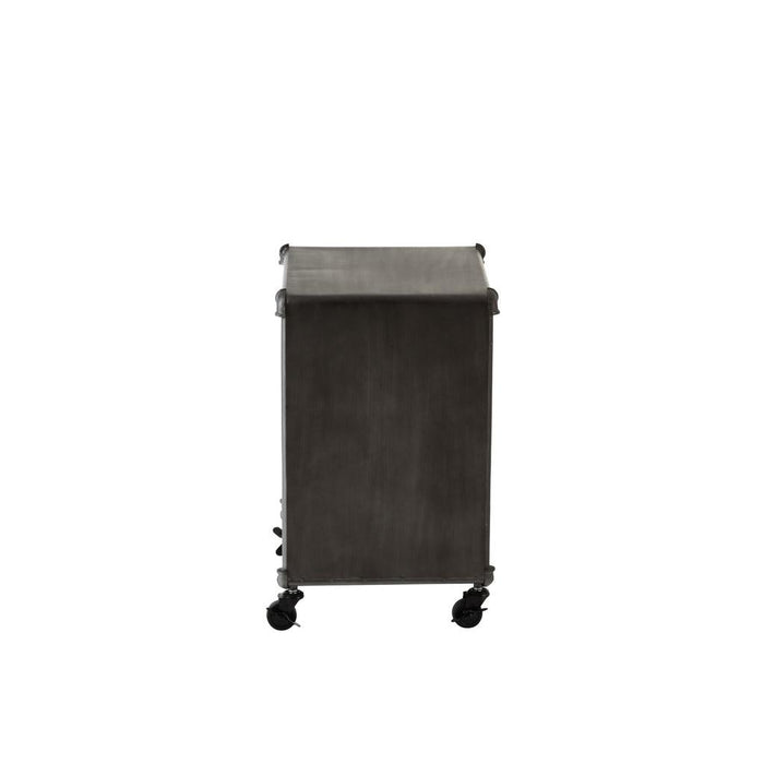 Bijzettafel Grijs Ijzer 36 cm-Bijzettafels-J-Line