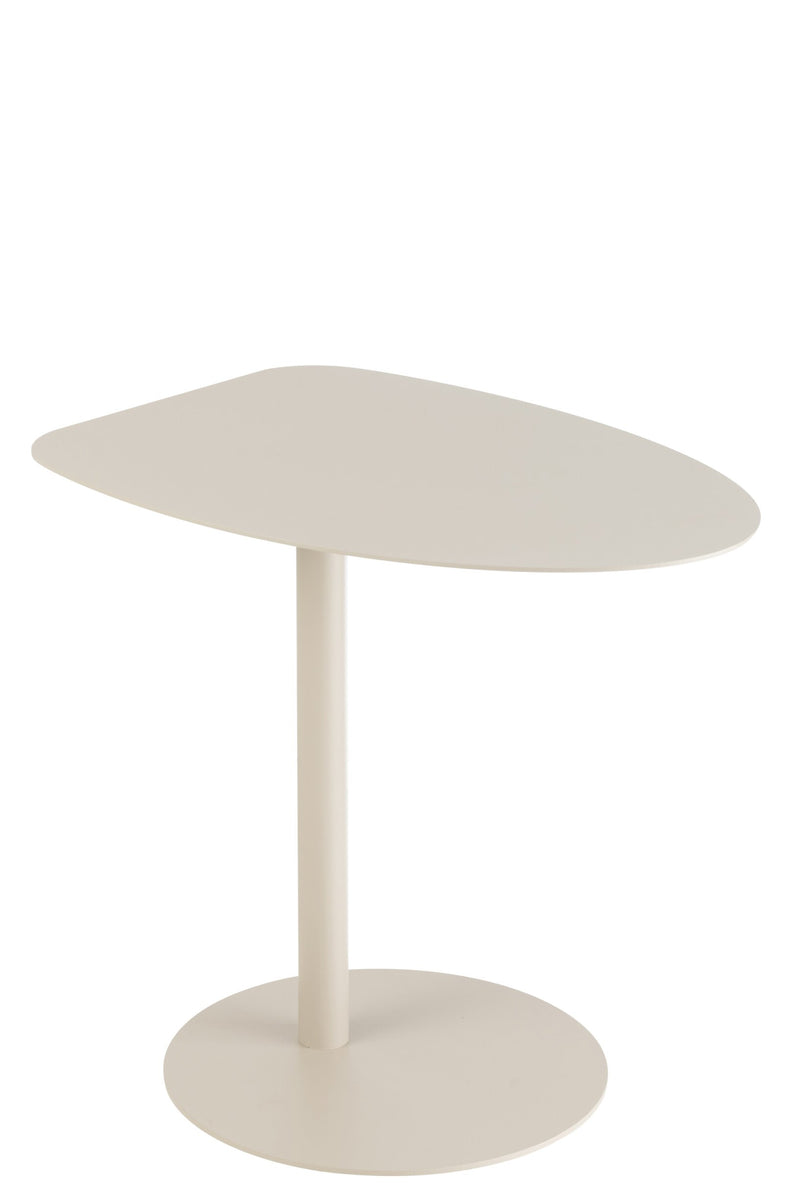 Bijzettafel Grijs Ijzer 40x55 cm-Bijzettafels-J-Line