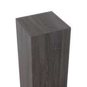 Bijzettafel Grijs Veneer Rechthoekig 30 cm 30x30x110 cm-Bijzettafels-J-Line