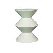 Bijzettafel Groen Mangohout 33 cm 33x33x45 cm-Bijzettafels-Starfurn