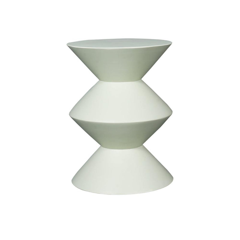 Bijzettafel Groen Mangohout 33 cm 33x33x45 cm-Bijzettafels-Starfurn