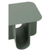 Bijzettafel Groen Metaal Vierkant 40 cm 40x43.6x39 cm-Bijzettafels-J-Line