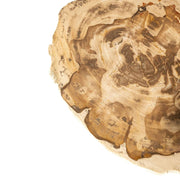 Bijzettafel Jisse Versteend Hout Beige 35x30 cm-Bijzettafels-PTMD