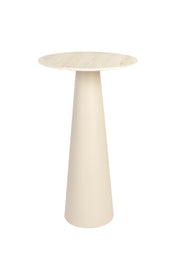 Bijzettafel Joya High Ceramics Beige Ø40x70 cm-Bijzettafels-Creating Home