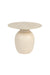 Bijzettafel Karula Low Ceramics Beige Ø50x42 cm-Bijzettafels-Creating Home