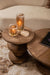 Bijzettafel Keven Mangohout Beige-Bijzettafels-PTMD