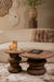 Bijzettafel Keven Mangohout Beige-Bijzettafels-PTMD
