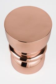 Bijzettafel Kinga Copper Metaal Bronze Ø29.5x48 cm-Bijzettafels-Creating Home