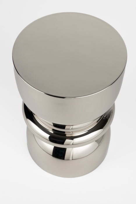 Bijzettafel Kinga Metaal Zilver 29.5x29.5 cm-Bijzettafels-Creating Home