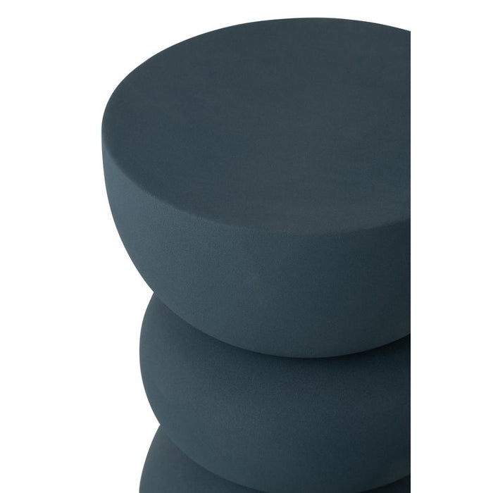 Bijzettafel Lise ijzer blauw-J-Line