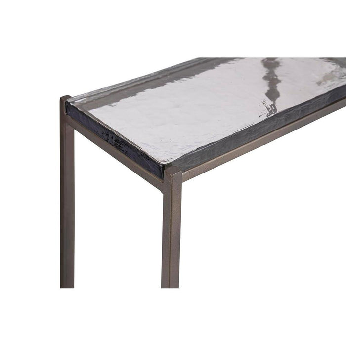 Bijzettafel Lucinde Geel 28x43 cm-Bijzettafels-PTMD
