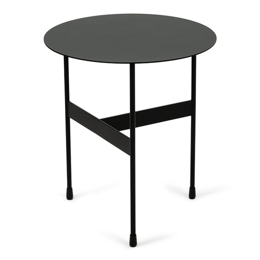 Bijzettafel MIRA LOW Staal Zwart 40x40x45cm Spinder Design-Bijzettafels-Spinder