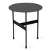 Bijzettafel MIRA LOW Staal Zwart 40x40x45cm Spinder Design-Bijzettafels-Spinder