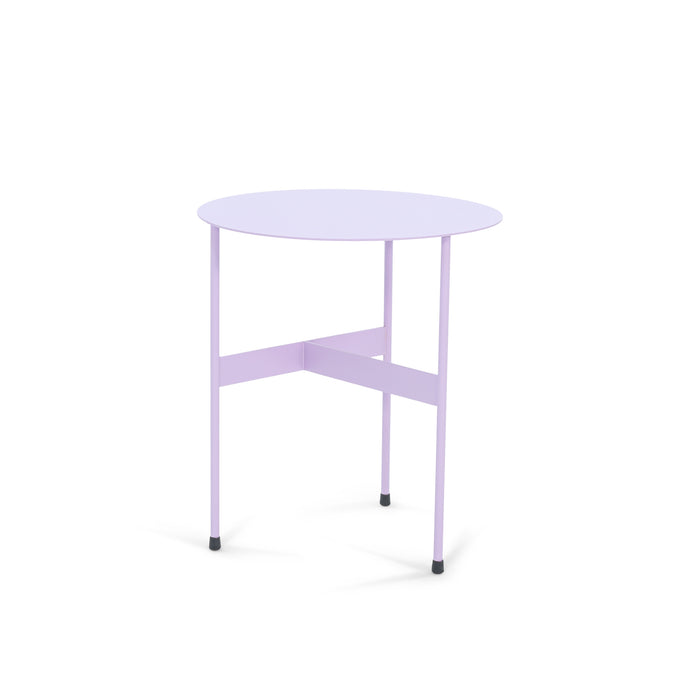 Bijzettafel MIRA Staal Lila 40x40x45cm Spinder Design-Bijzettafels-Spinder