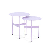 Bijzettafel MIRA Staal Lila 45x45x50cm Spinder Design-Bijzettafels-Spinder