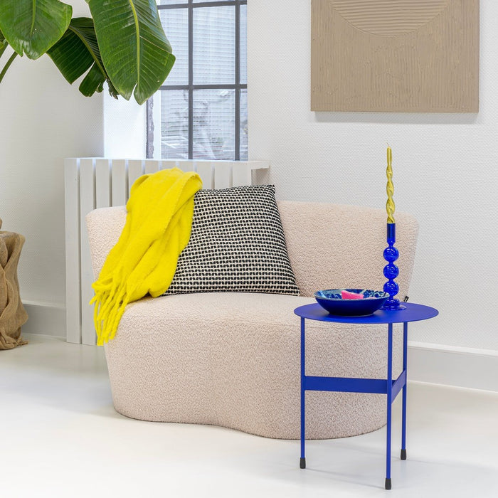 Bijzettafel MIRA Staal Ultramarine 45x45x50cm Spinder Design-Bijzettafels-Spinder