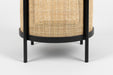 Bijzettafel Makoto Ash veneer,MDF Zwart Ø30x50 cm-Bijzettafels-Creating Home