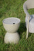 Bijzettafel Mara Beige Outdoor Polypropyleen Beige 34x34 cm-Bijzettafels-Creating Home