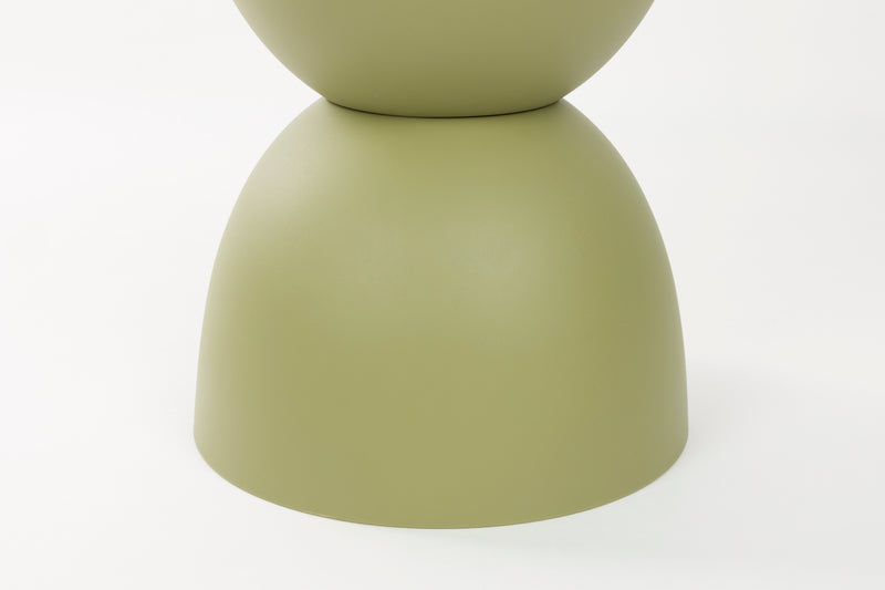 Bijzettafel Mara Groen Outdoor Polypropyleen Groen 34x34 cm-Bijzettafels-Creating Home