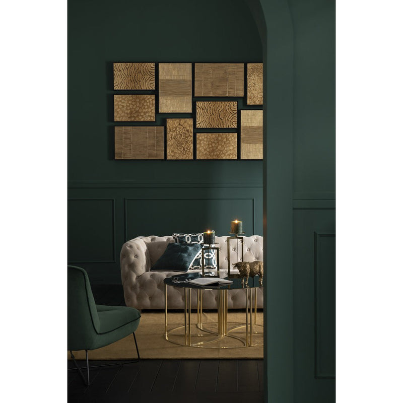 Bijzettafel Mix Ijzer 100 cm 100x100x48 cm-Bijzettafels-J-Line
