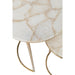 Bijzettafel Mix Staal 36 cm - Staal(30%),stone(70%) - 35983-Bijzettafels-J-Line