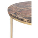 Bijzettafel Mix Stone 36 cm 35.5x35.5x61 cm-Bijzettafels-J-Line