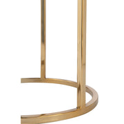 Bijzettafel Mix Stone 36 cm 35.5x35.5x61 cm-Bijzettafels-J-Line