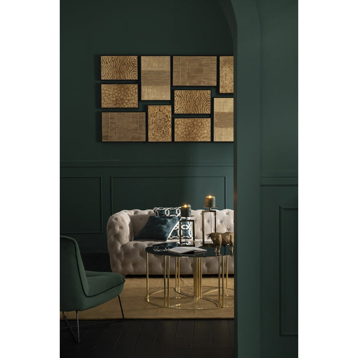 Bijzettafel Mix ijzer 100 cm 100x100x48 cm-Bijzettafels-J-Line