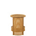 Bijzettafel Naturel Bamboe 40 cm-Bijzettafels-J-Line