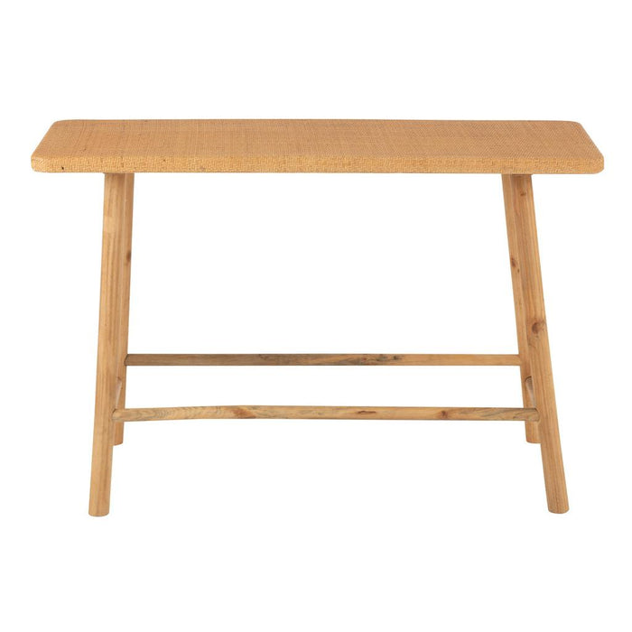 Bijzettafel Naturel Fir hout Rechthoekig 40x120 cm-Bijzettafels-J-Line