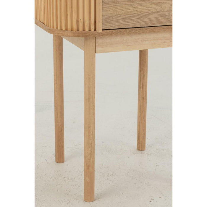 Bijzettafel Naturel Grenenhout 40x53 cm-Bijzettafels-J-Line