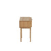 Bijzettafel Naturel Grenenhout 40x53 cm-Opbergkasten-J-Line