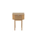 Bijzettafel Naturel Grenenhout 40x53 cm-Opbergkasten-J-Line