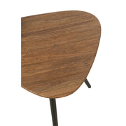 Bijzettafel Naturel Ijzer 50 cm 50x50x50 cm-Bijzettafels-J-Line
