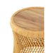 Bijzettafel Naturel Mangohout hout 50 cm 50x50x50 cm-Bijzettafels-J-Line