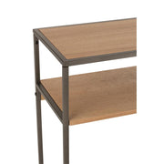 Bijzettafel Naturel Mdf 30x120 cm-Bijzettafels-J-Line