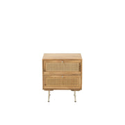 Bijzettafel Naturel Mdf 40 cm Naturel 40x50x55 cm-Opbergkasten-J-Line