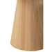 Bijzettafel Naturel Mdf Rond 45 cm 45x45x50 cm-Bijzettafels-J-Line