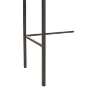 Bijzettafel Naturel Metaal 41x120 cm-Bijzettafels-J-Line
