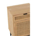 Bijzettafel Naturel Metaal Vierkant 35x46 cm-Opbergkasten-J-Line