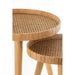 Bijzettafel Naturel Multiplex Rond 51 cm-Bijzettafels-J-Line