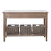 Bijzettafel Naturel Paulownia hout 40x120 cm-Bijzettafels-J-Line