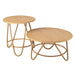 Bijzettafel Naturel Rotan S 60 cm 60x60x64 cm-Bijzettafels-J-Line