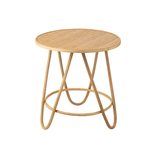 Bijzettafel Naturel Rotan S 60 cm 60x60x64 cm-Bijzettafels-J-Line