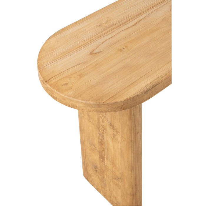 Bijzettafel Naturel Teakhout 50x150 cm-Bijzettafels-J-Line