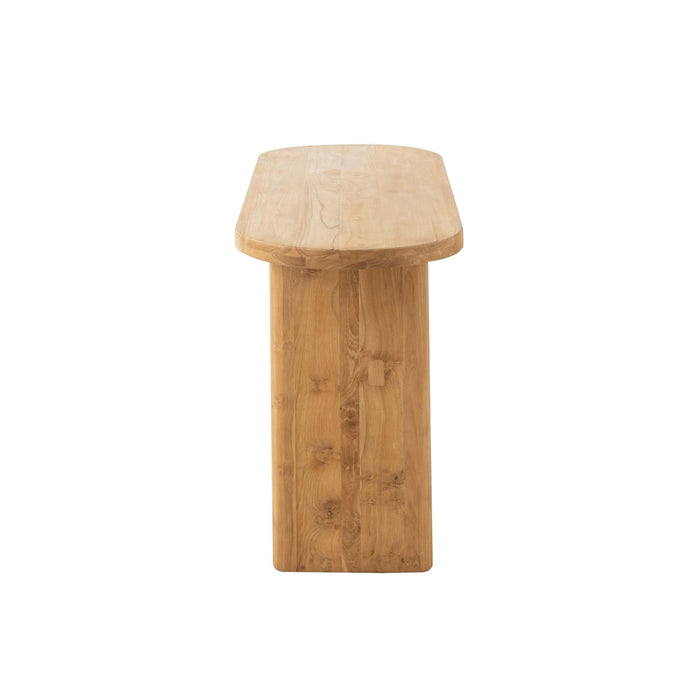 Bijzettafel Naturel Teakhout 50x150 cm-Bijzettafels-J-Line