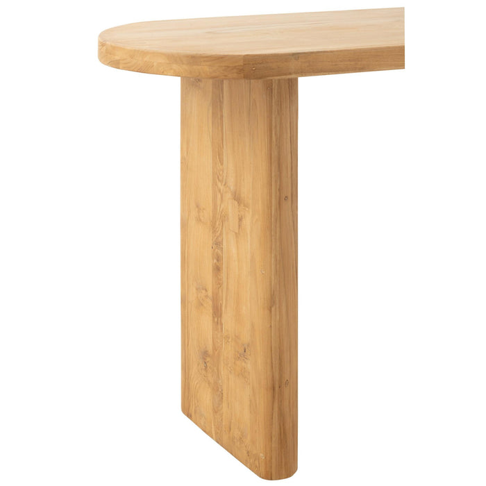 Bijzettafel Naturel Teakhout 50x150 cm-Bijzettafels-J-Line