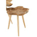 Bijzettafel Naturel Teakhout 60 cm-Bijzettafels-J-Line