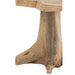 Bijzettafel Naturel Teakhout S 38 cm 38x40x41 cm-Bijzettafels-J-Line