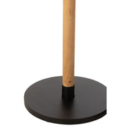 Bijzettafel Naturel Veneer 35 cm 35x35x61 cm-Bijzettafels-J-Line